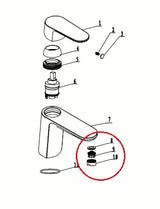 Perlator SIKO Lucida pro za uštedu vode i nježan prozračen mlaz na slavini