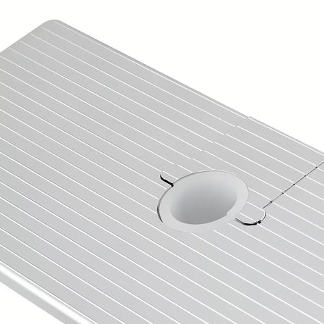 Univerzalni klizna polica SIKO Chrome za tuš šipku sa setom zamjenjivih plastičnih obujmica