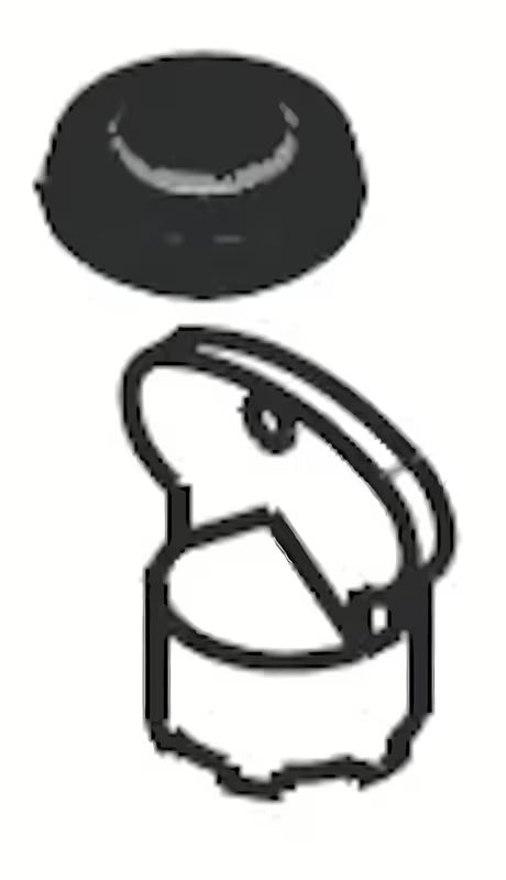 Plastični perlator SIKO s kromiranom površinom pro za uštedu vode i prozračivanje mlaza.