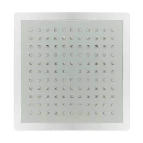 Kvadratna nadglavni tuš SIKO Grey-Chrome u sivoj/krom boji, dimenzije 23 x 23 cm