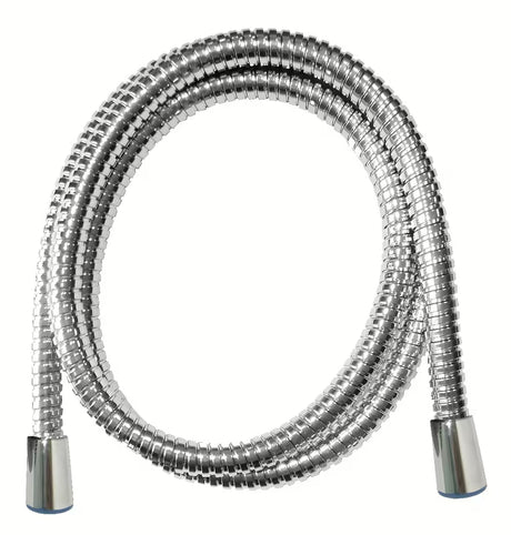 Kromirano metalno tuš crijevo SIKO duljine 2 m s funkcijom AntiTwist protiv uvrtanja.