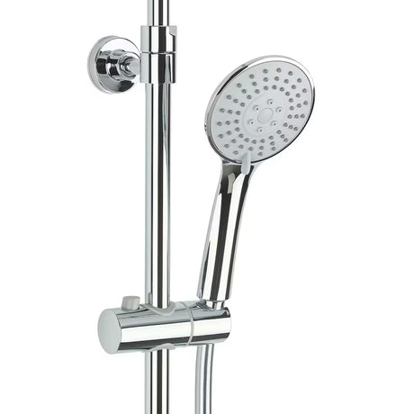 Kromirana ručna tuš slušalica SIKO s 3 funkcije i promjerom 10 cm pro za ugodno tuširanje