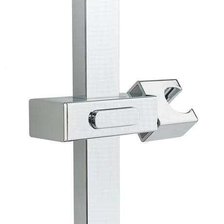 Tuš set SIKO Chrome s ručnim tušem s dvije funkcije i dva držača tuševi.