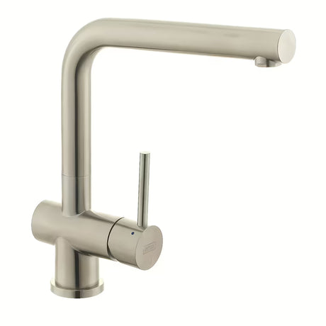 Inox miješalica za sudoper SIKO Steel s okretnim izljevom u mat izvedbi supersteel