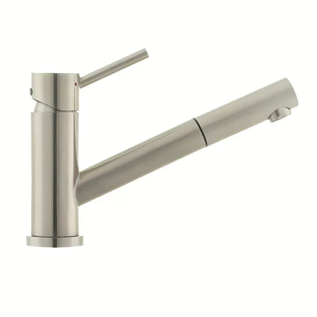 Inox miješalica za sudoper SIKO Steel s izvlačivim tušem u izvedbi supersteel