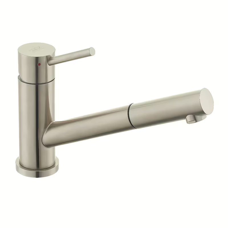 Inox miješalica za sudoper SIKO Steel s izvlačivim tušem u izvedbi supersteel