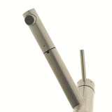 Inox miješalica za sudoper SIKO Steel s izvlačivim tušem u izvedbi supersteel