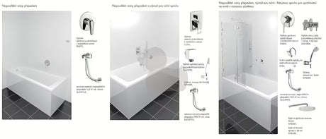 Silfra odljevno preljevna garnitura za kadu s preljevom za punjenje, u krom izvedbi, s metalnim upravljačkim kotačićem i čepom