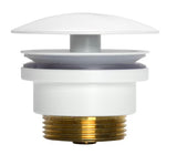 Silfra nezatvarajući odvod za umivaonik 5/4" u bijeloj mat obradi