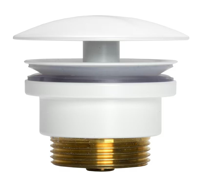 Silfra nezatvarajući odvod za umivaonik 5/4" u bijeloj mat obradi