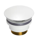 Silfra nezatvarajući odvod za umivaonik 5/4" u bijeloj mat obradi