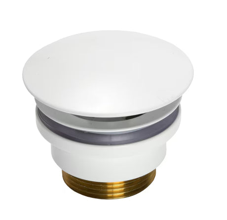 Silfra nezatvarajući odvod za umivaonik 5/4" u bijeloj mat obradi