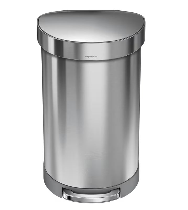 Kanta za Otpad Simplehuman Pedal bin od brušenog nehrđajućeg čelika s otvaranjem na papučicu
