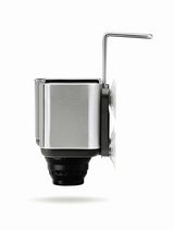 Držač za spužvicu Simplehuman Sink caddies od brušenog nehrđajućeg čelika s držačem i vakuumskim čašicama