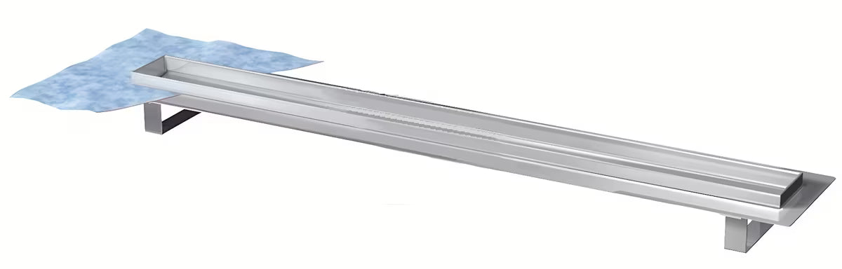 Nehrđajući tuš kanalica Tece Drainline 120 cm pro moderni tuš kabina