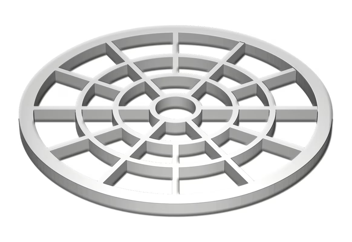 Sjajni inox hvatač kose pro za umetanje u tijelo kanalice Tece Drainline