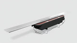 Tuš kanalica Tece Tecedrainprofile 80 cm u izvedbi Supersteel od nehrđajućeg čelika