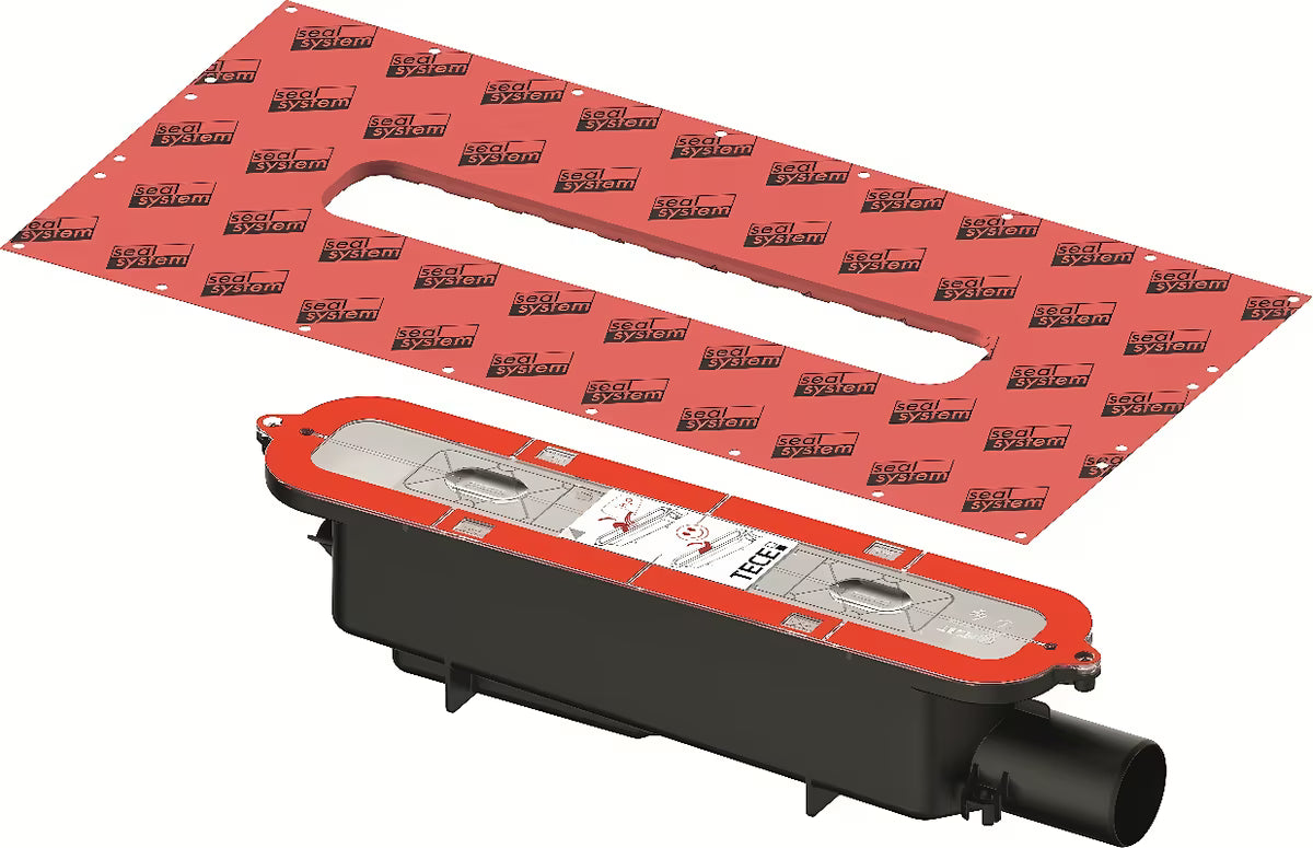 Standardni plastični sifon Tece Tecedrainprofile pro tuš profil s priključkom DN50