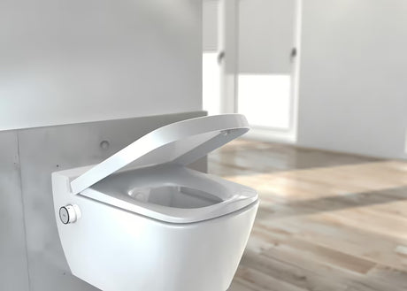 Bijele WC daska Tece Teceone s poklopcem i soft Close pro sa sporim spuštanjem