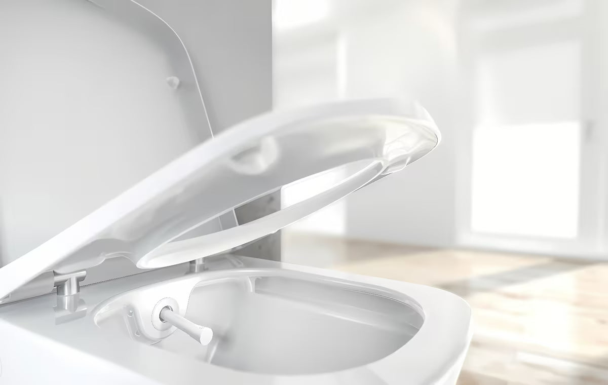 Bijele WC daska Tece Teceone s poklopcem i soft Close pro sa sporim spuštanjem