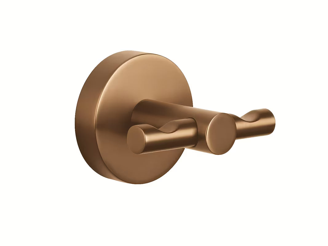 Brončani kukica za ogrtač Tesa s montažom bez bušenja pomoću tehnologije tesa Power.Kit