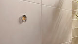 Tesa Moon Black ČETKA za Wc u mat crnoj izvedbi sa satenskom staklenom posudicom
