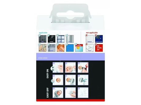 Zidni kukica Tesa Moon od brušenog čelika pro za ručnike i ogrtače, s montažom bez bušenja