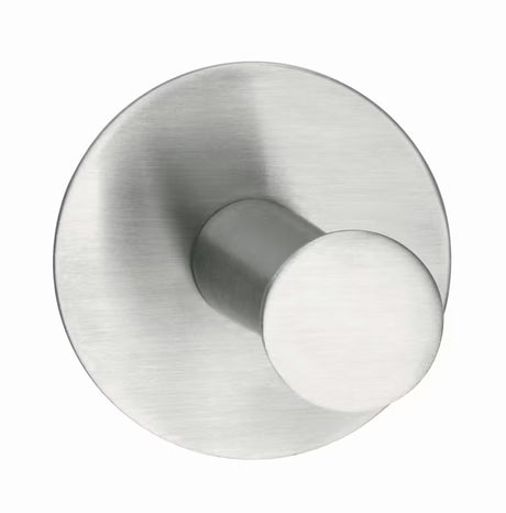 Tesa powerbutton Classic metalni kukica od brušenog čelika pro montaža bez bušenja na pločice.