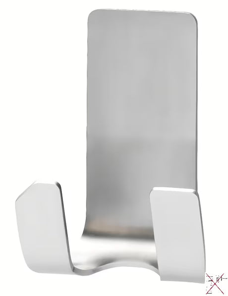 Tesa Powerstrips vodootporni nehrđajući dvostruka kuka pro za vješanje brijača bez bušenja.