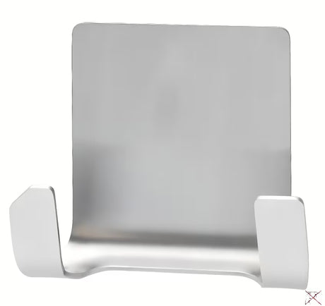 Vodootporni inox dvostruka kuka tesa Powerstrips Waterproof pro za vješanje dodataka u tušu