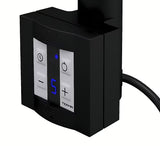 Električni radijator Thermal Trend KD Economy 150x60 cm u crnoj mat boji s termostatom KTX4.