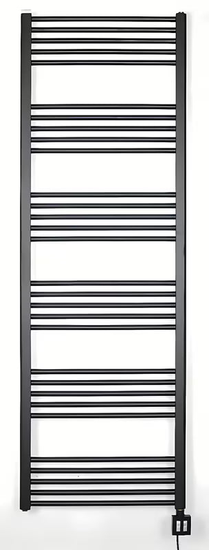 Električni radijator Thermal Trend KD Economy 180x60 cm u crnoj mat boji s termostatom KTX 4