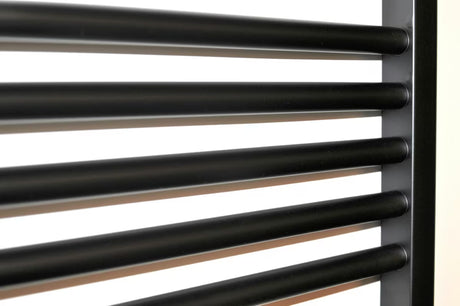 Električni radijator Thermal Trend KD Economy 180x60 cm u crnoj mat boji s termostatom KTX 4