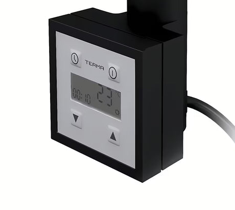 Električni radijator Thermal Trend KD Economy 120x60 cm u crnoj mat boji s termostatom KTX 3