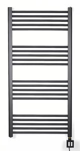 Električni radijator Thermal Trend KD Economy 60x120 cm u crnoj mat boji s grijaćim štapom KTX4
