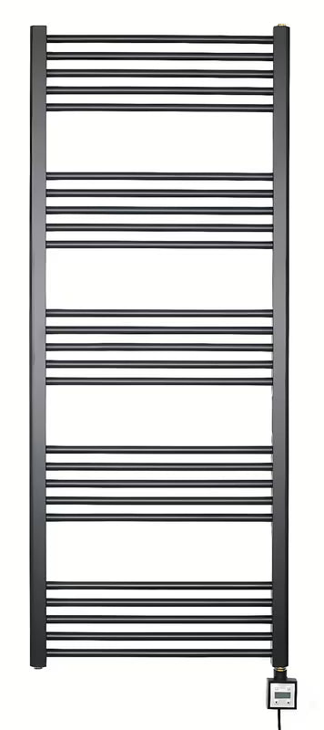 Električni radijator Thermal Trend KD Economy 60x150 cm u crnoj mat boji s termostatom KTX.