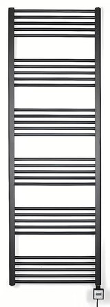 Električni radijator Thermal Trend KD Economy 180x60 cm u crnoj mat boji s termostatom KTX 3.