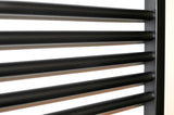 Električni radijator Thermal Trend KD Economy 180x60 cm u crnoj mat boji s termostatom KTX 3.