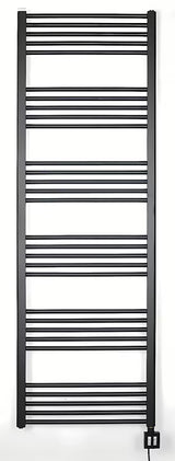 Električni radijator Thermal Trend KD Economy 180x60 cm u crnoj mat boji s termostatom KTX 4