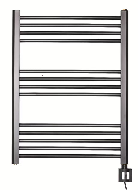 Električni radijator Thermal Trend KD Economy 80x60 cm u crnoj mat boji s termostatom KTX 4
