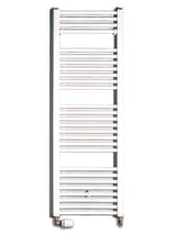 Bijeli kombinirani cijevni radijator Thermal Trend KD 132x45 cm, prikladan za kupaonicu