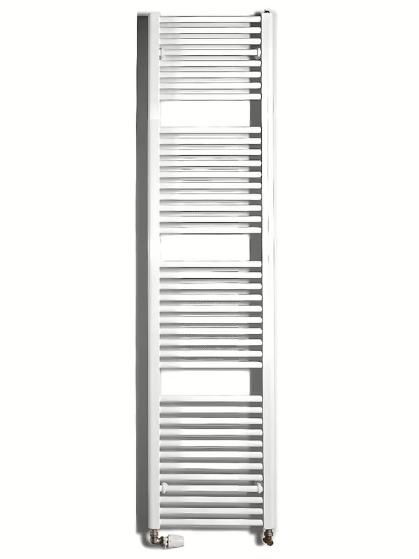 Bijeli kombinirani cijevni radijator Thermal Trend KD 45x185 cm za kupaonicu