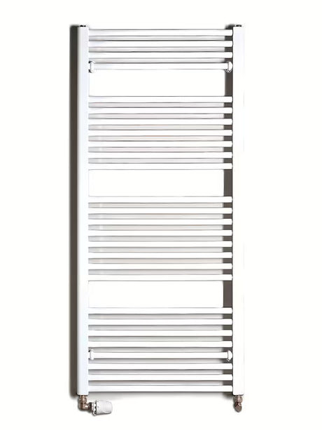 Bijeli kombinirani cijevni radijator Thermal Trend KD 60x132 cm prikladan za kupaonicu