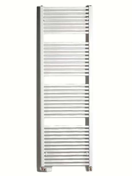 Bijeli kombinirani cijevni radijator Thermal Trend KD 60x185 cm za kupaonicu.