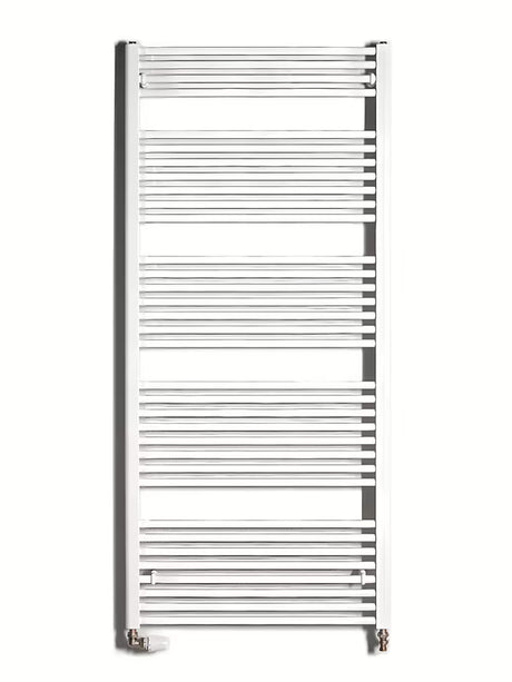 Bijeli kombinirani cijevni radijator Thermal Trend KD 168x75 cm pro kupaonicu