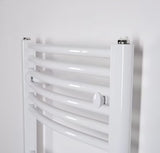 Thermal Trend Kdo kombinirani kupaonski radijator 132x60 cm u bijeloj boji sa središnjim priključkom