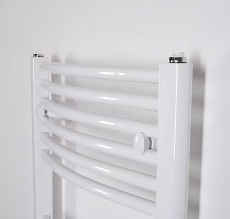 Bijeli kombinirani cijevni radijator Thermal Trend Kdo 75x168 cm za kupaonicu