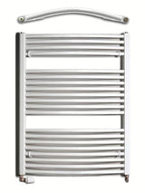 Bijeli kombinirani cijevni radijator Thermal Trend KDO 96 x 75 cm za kupaonicu