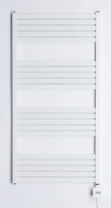 Bijeli električni radijator Thermal Trend Kh Economy 60x120 cm s termostatom KTX i LCD zaslonom
