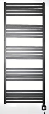 Električni radijator Thermal Trend KH Economy 150x60 cm u crnoj mat boji s termostatom KTX